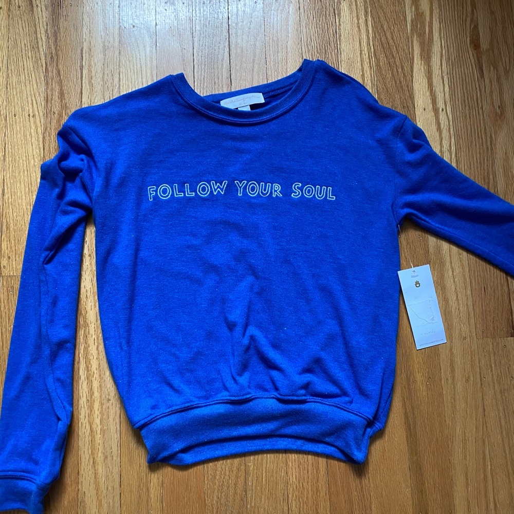 Crew neck sweatshirt
